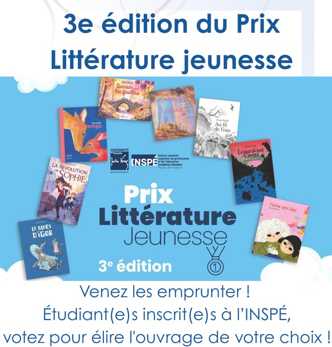 3e &eacute;dition du Prix Litt&eacute;rature jeunesse