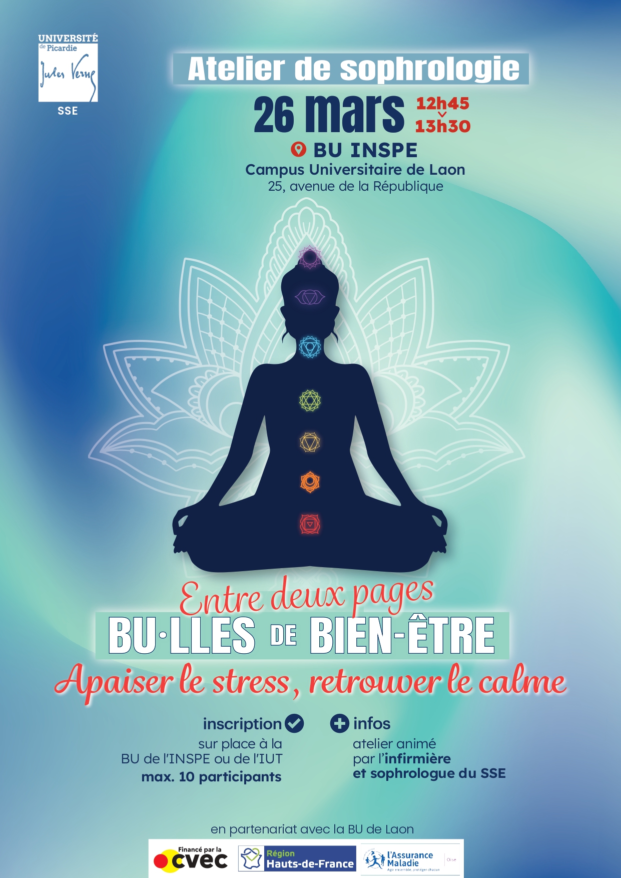 BU INSPE Laon : Atelier de sophrologie