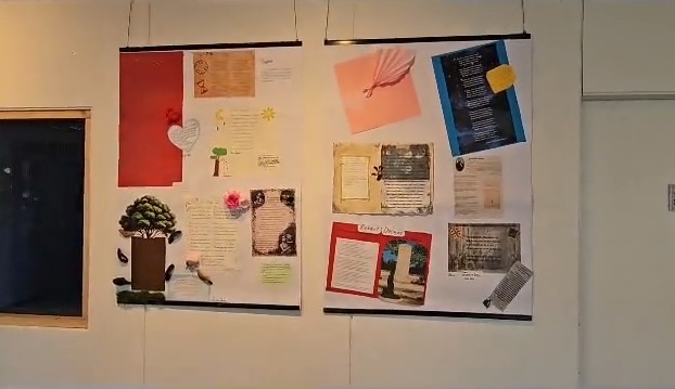 BU Beauvais : exposition "Mise en sc&egrave;ne des po&egrave;mes picards"