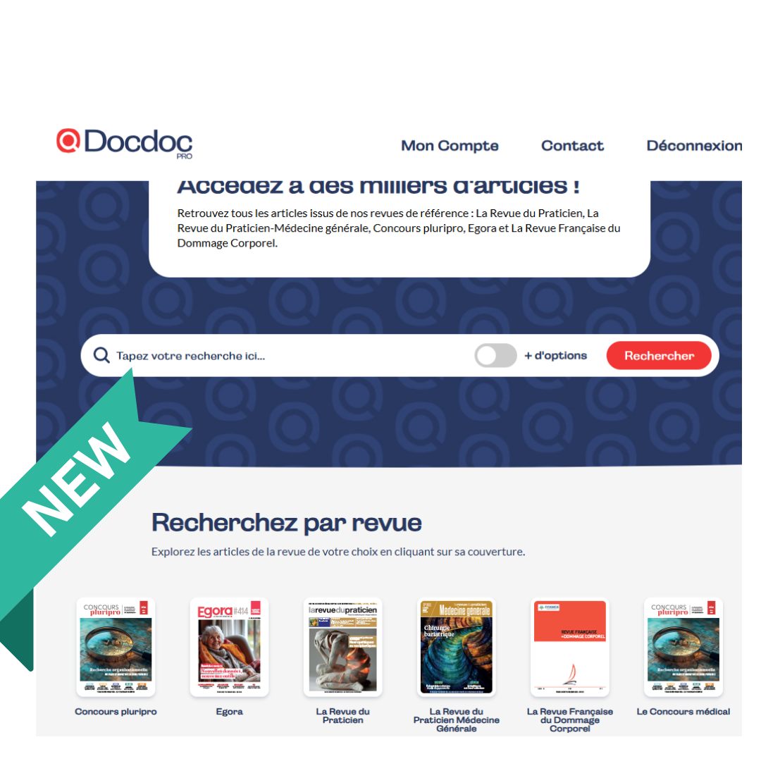 DocdocPro évolue : découvrez la nouvelle interface