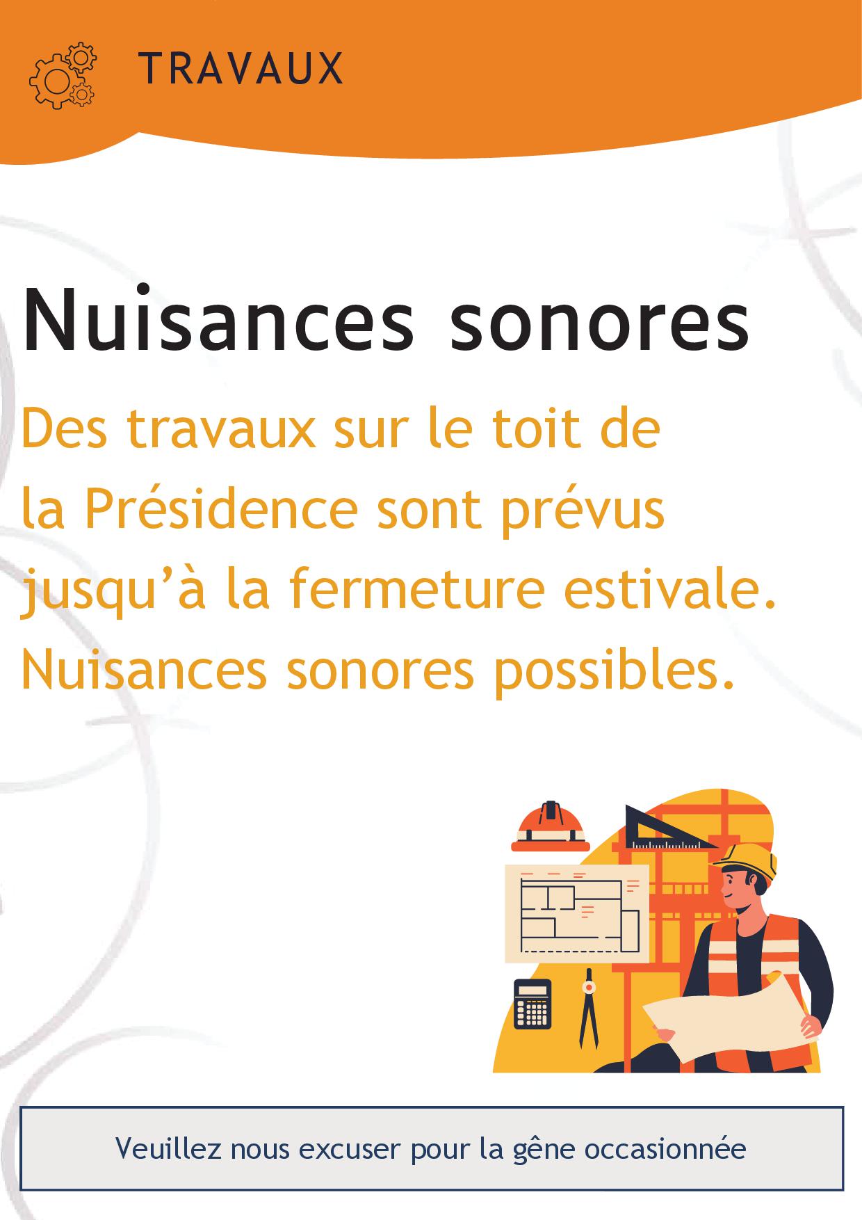BU Campus Sant&eacute; : travaux jusqu'au 24 juillet 2026