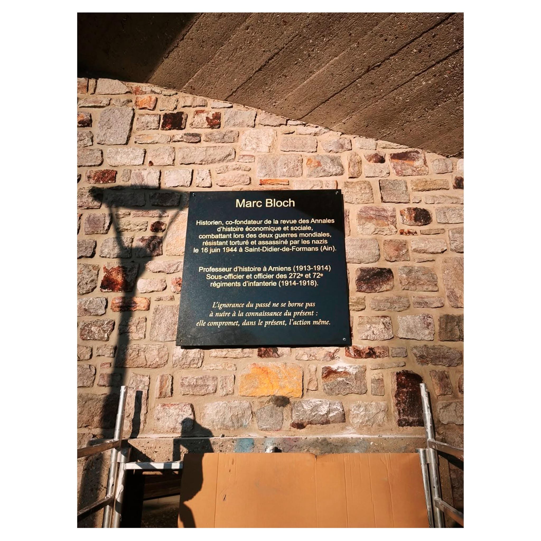 Plaque Lycée Louis Thuillier