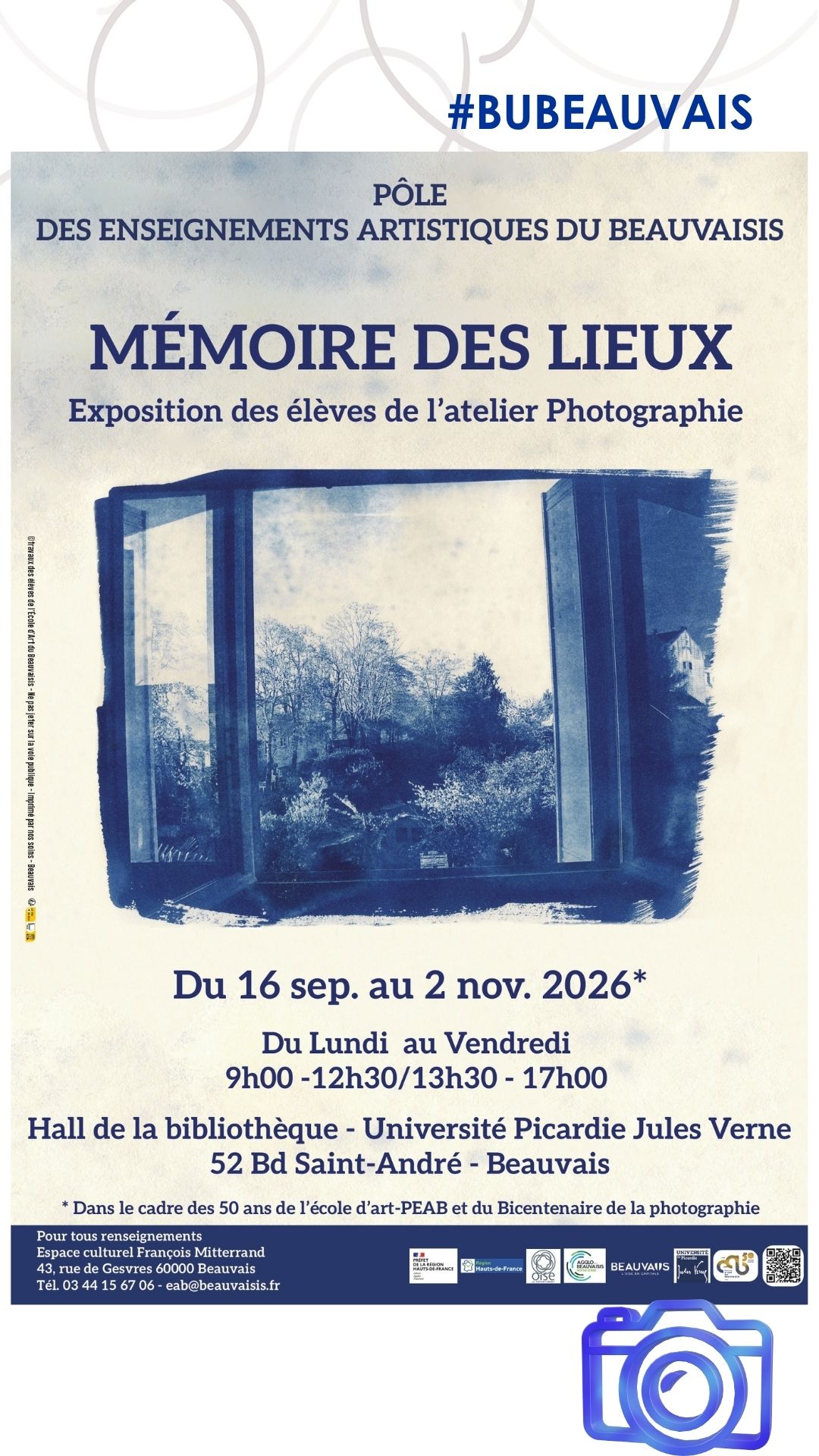 BU Beauvais : exposition "M&eacute;moire des lieux"