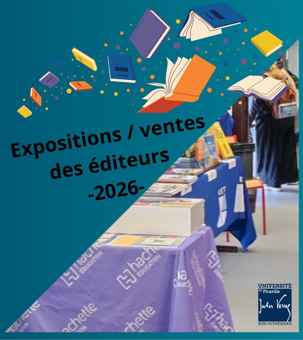 BU INSPE Beauvais : dates des expositions / ventes des &eacute;diteurs