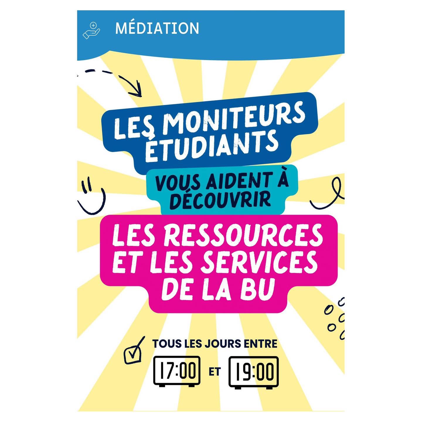 BU Campus Sant&eacute; : M&eacute;diation des moniteurs &eacute;tudiants