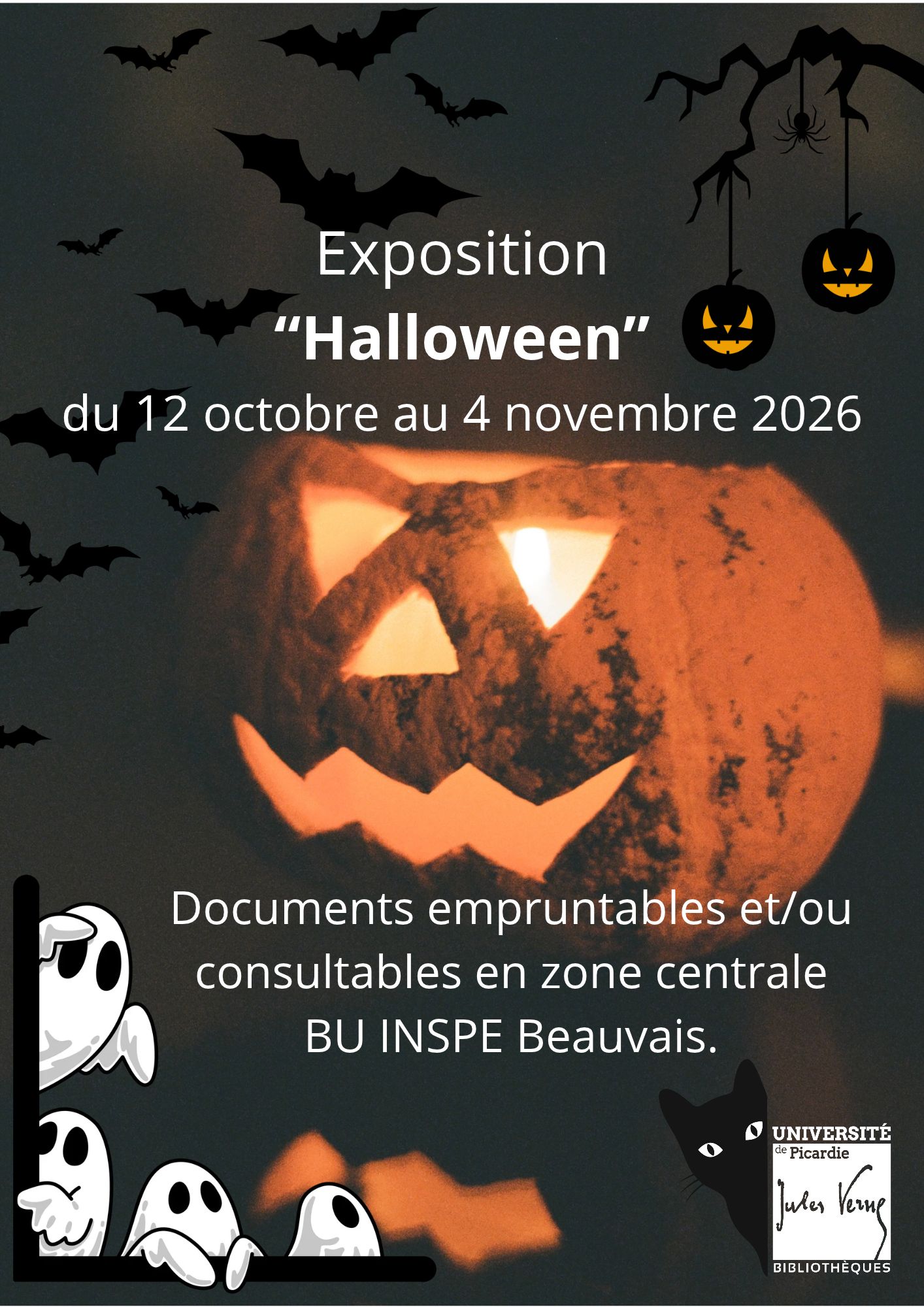BU INSPE BEAUVAIS : exposition : "Halloween"