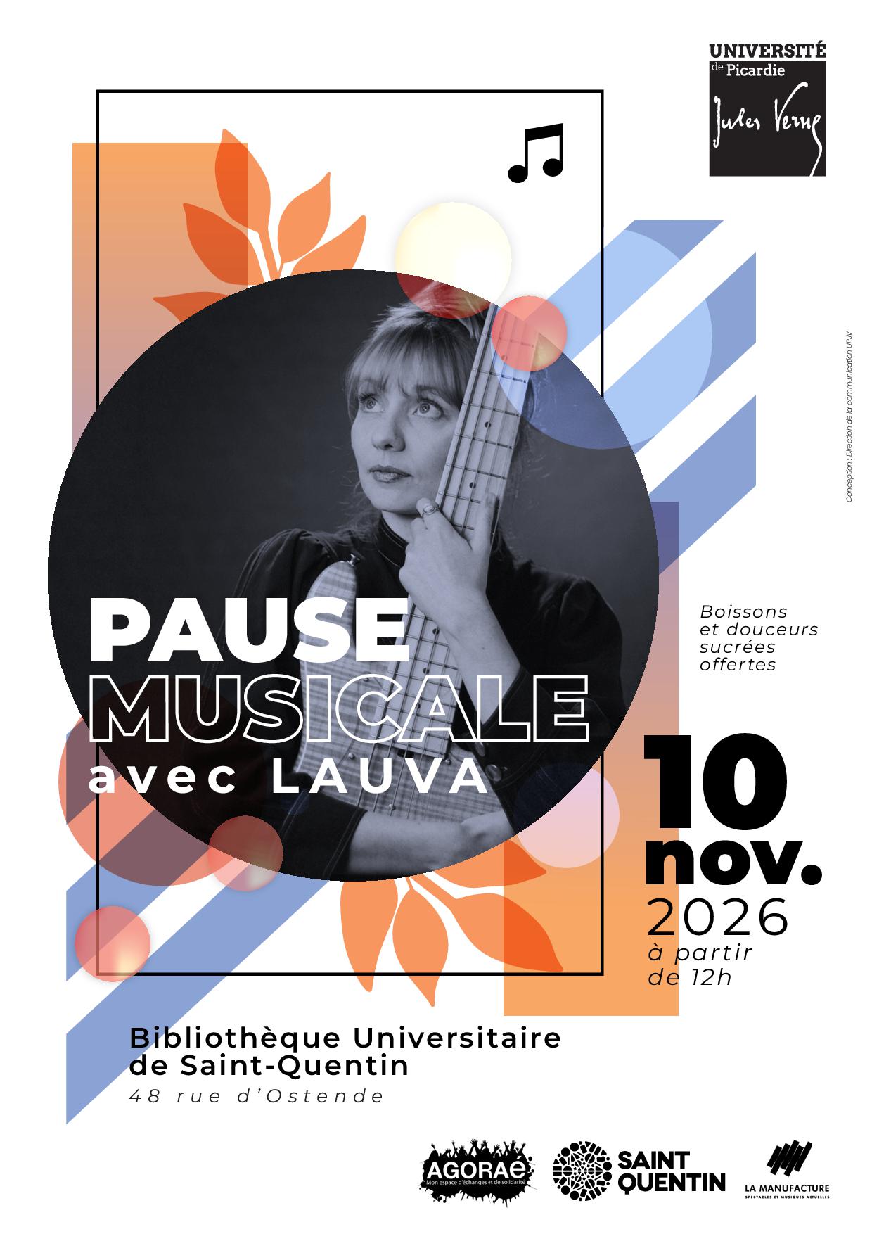 BU Saint-Quentin : pause musicale &agrave; la BU - LAUVA