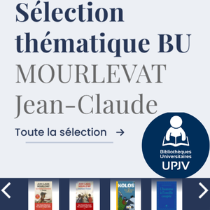 Sélection thématique BU : Lire, relire et faire relire l'œuvre de Jean-Claude Mourlevat