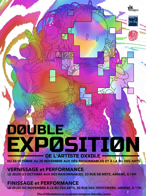 BU Arts : Double exposition de l'artiste DXXDLE