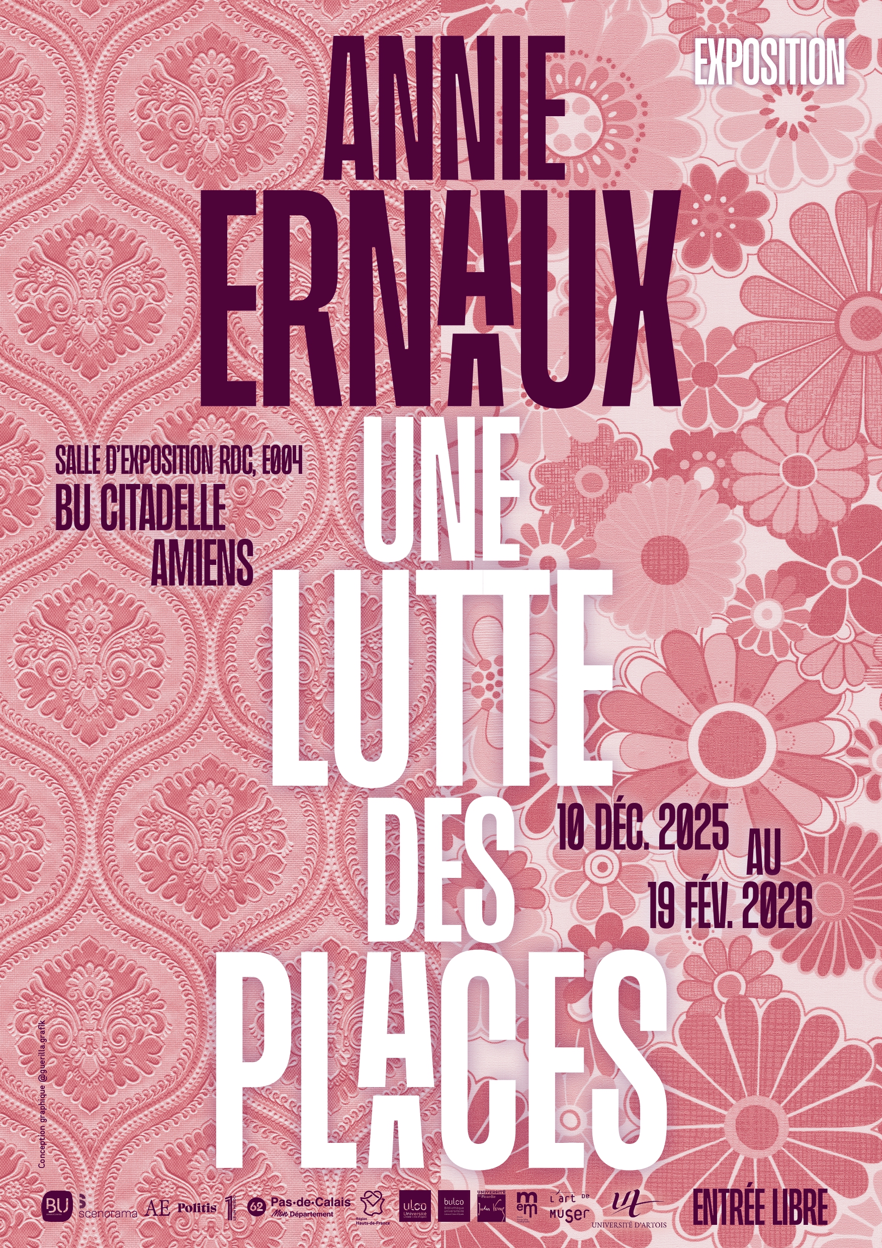 BU Citadelle : exposition Annie Ernaux