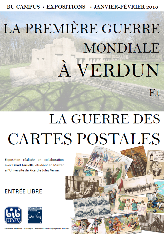 affiche la première guerre mondiale à Verdun jan 2015
