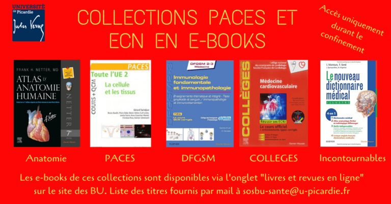 Image visuel des collections en paces et ecn en e-book