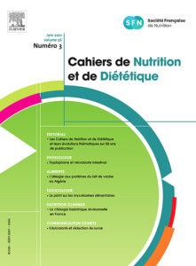 cahiers de nutrition et de diététique