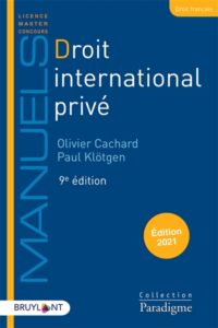 droit international privé