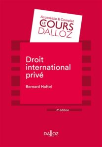 droit international privé dalloz