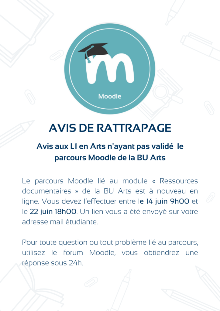 Avis de rattrapage