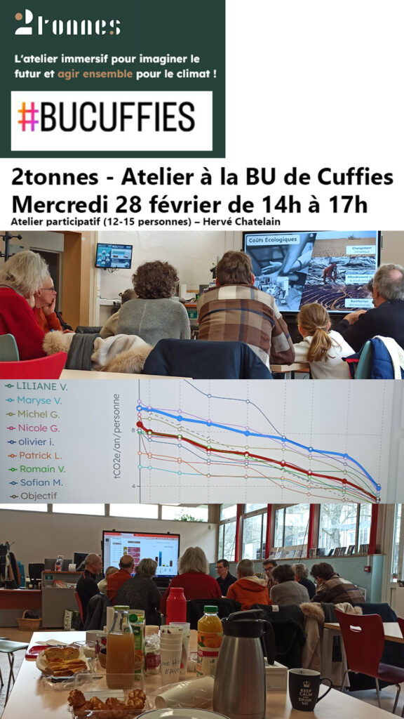 BU Cuffies atelier 2 tonnes